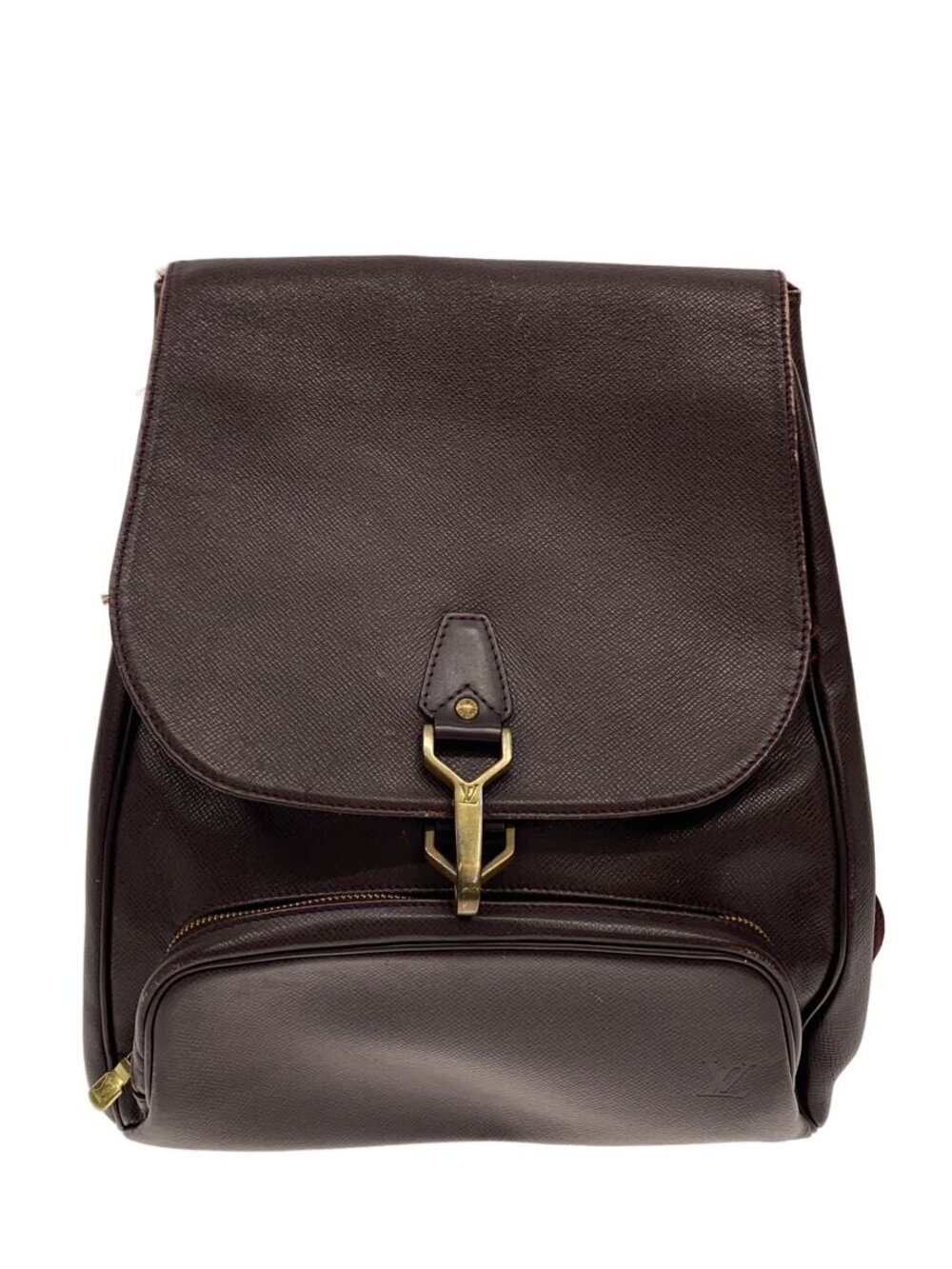LOUIS VUITTON Cashier Taiga Leather Bag